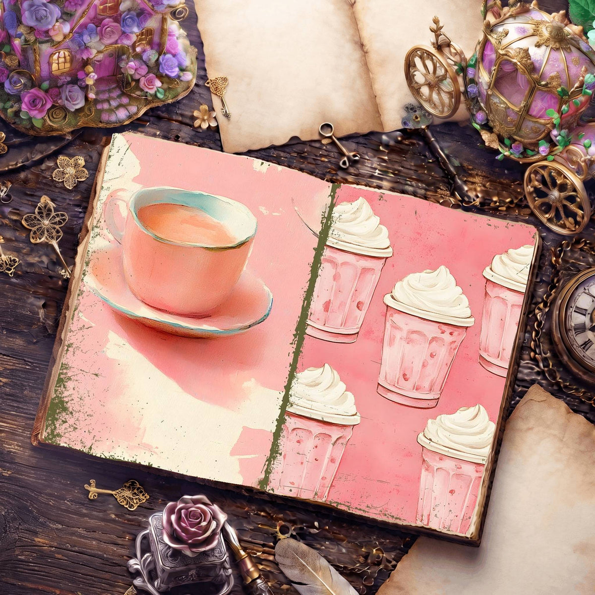 Coffee Digital Papers