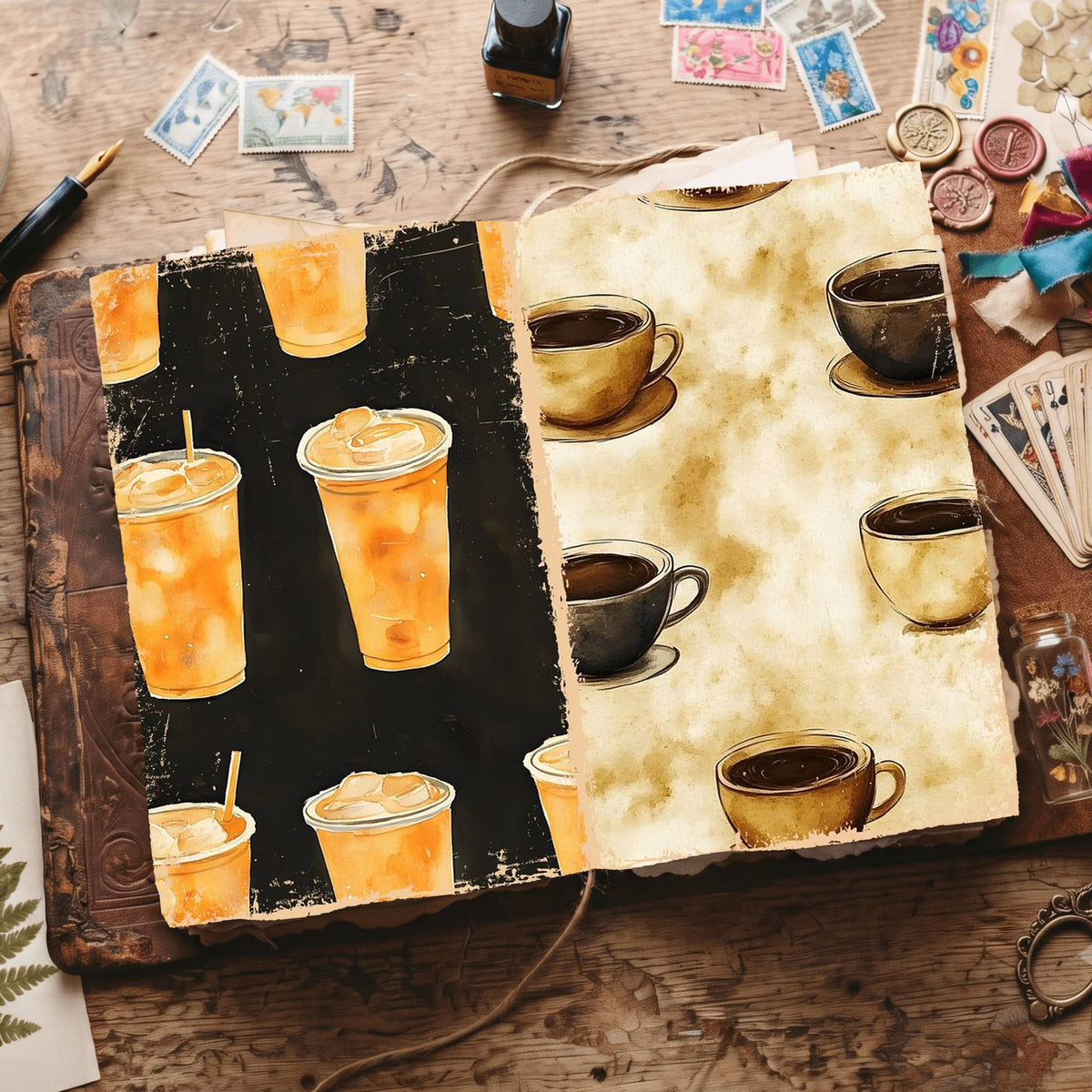 Coffee Digital Papers