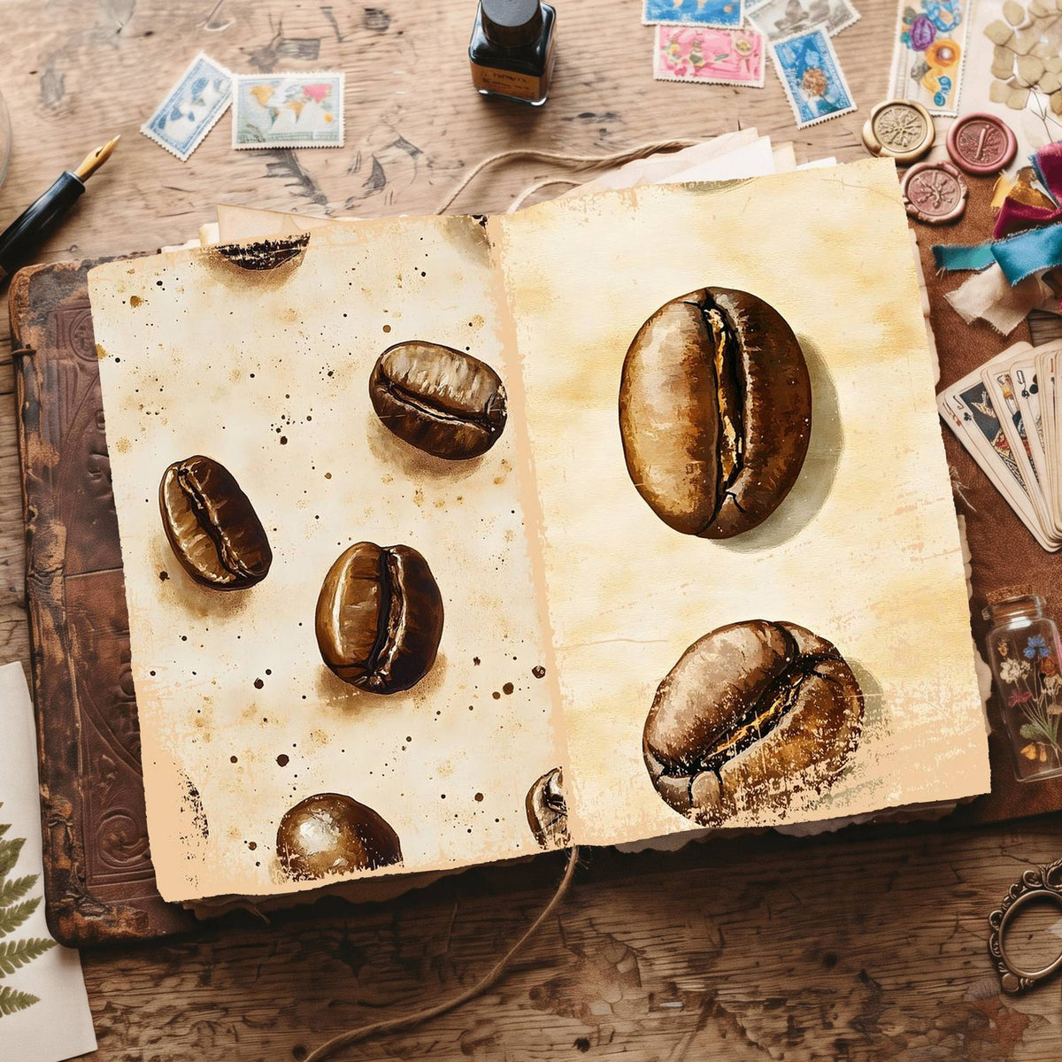 Coffee Digital Papers