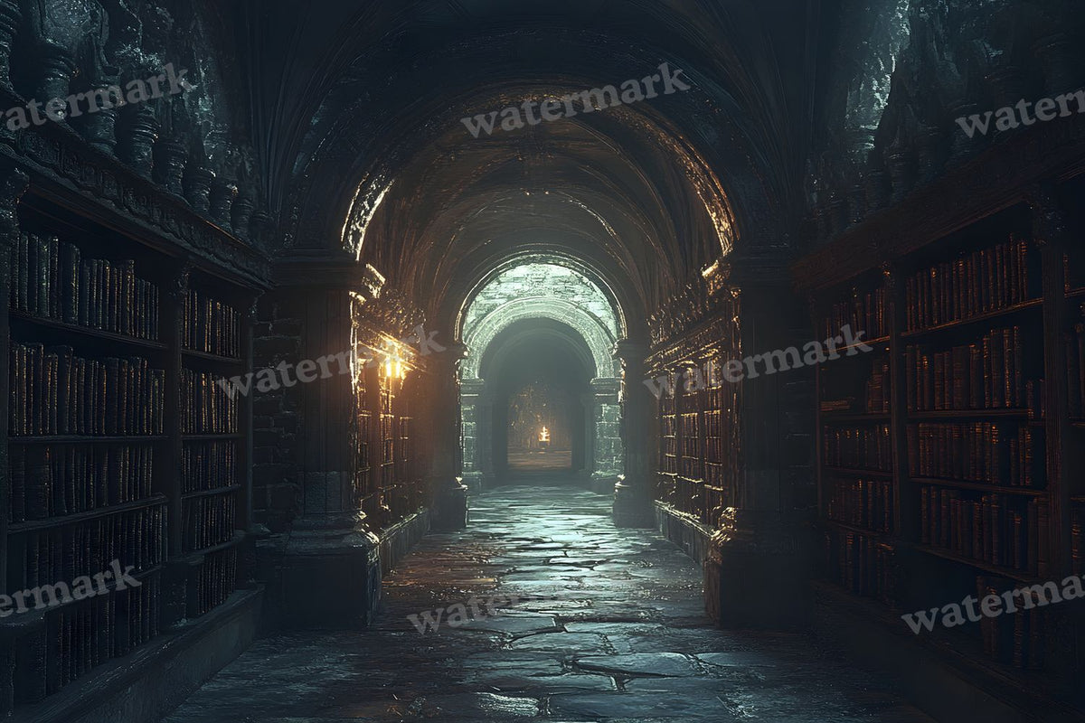 Dark Academia Study Backdrop Images