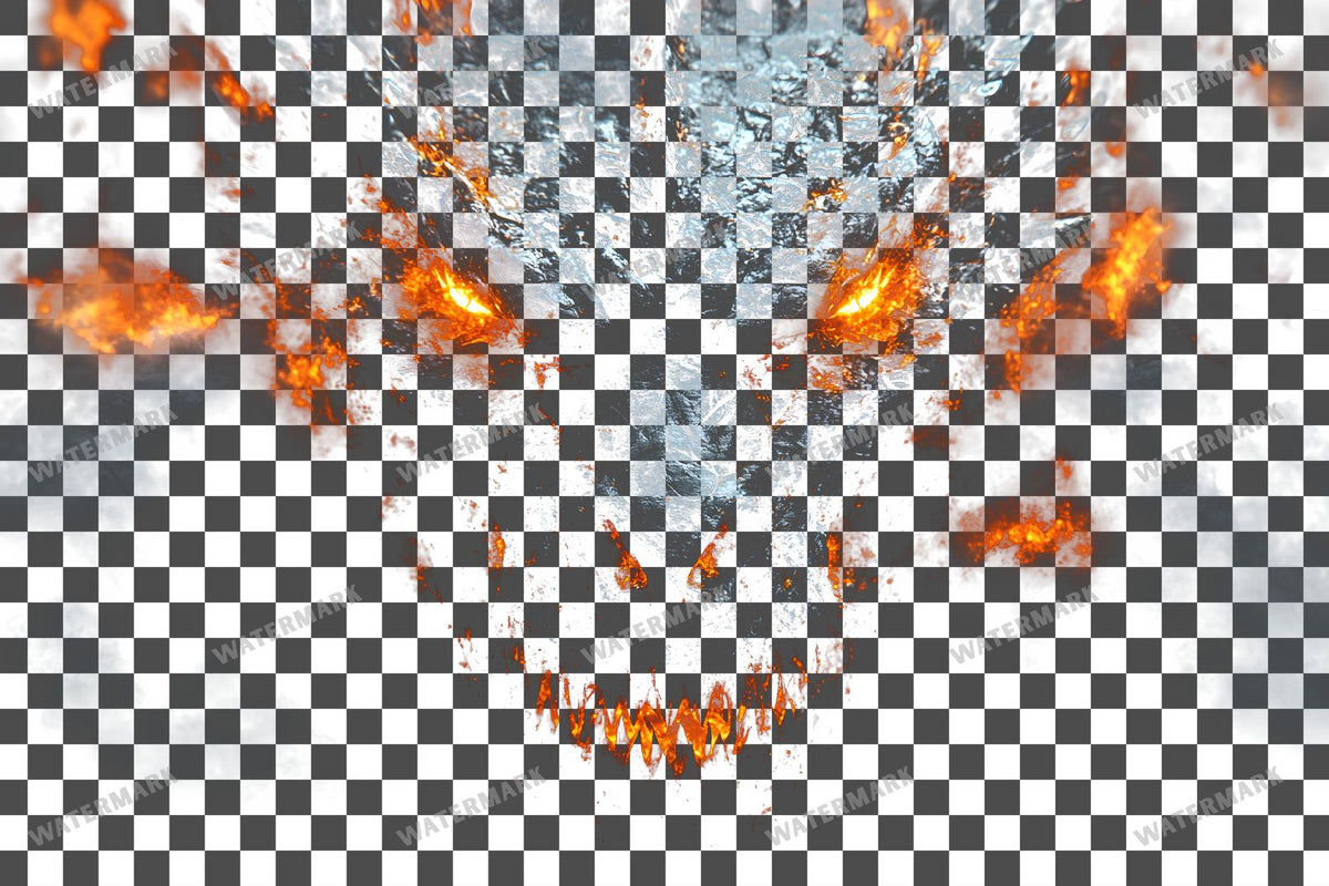 Dragon Skull Transparent Overlay Pngs