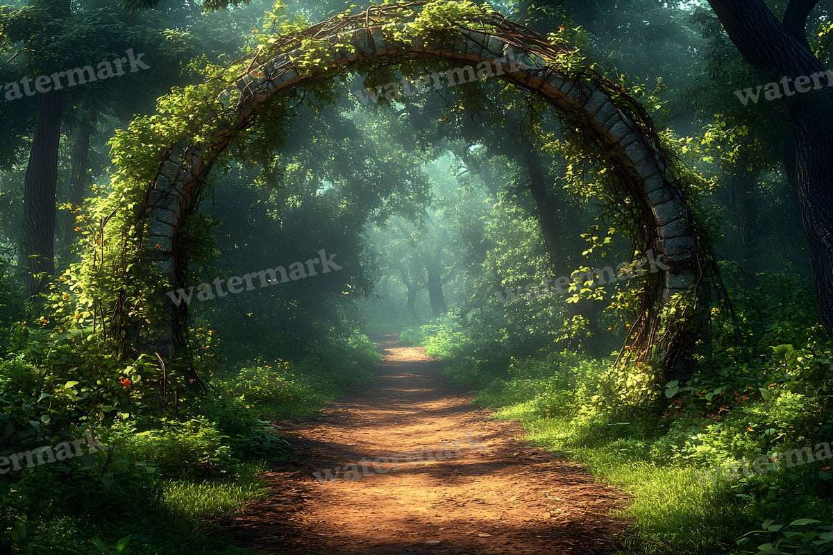 Enchanted Forest Backdrop Images