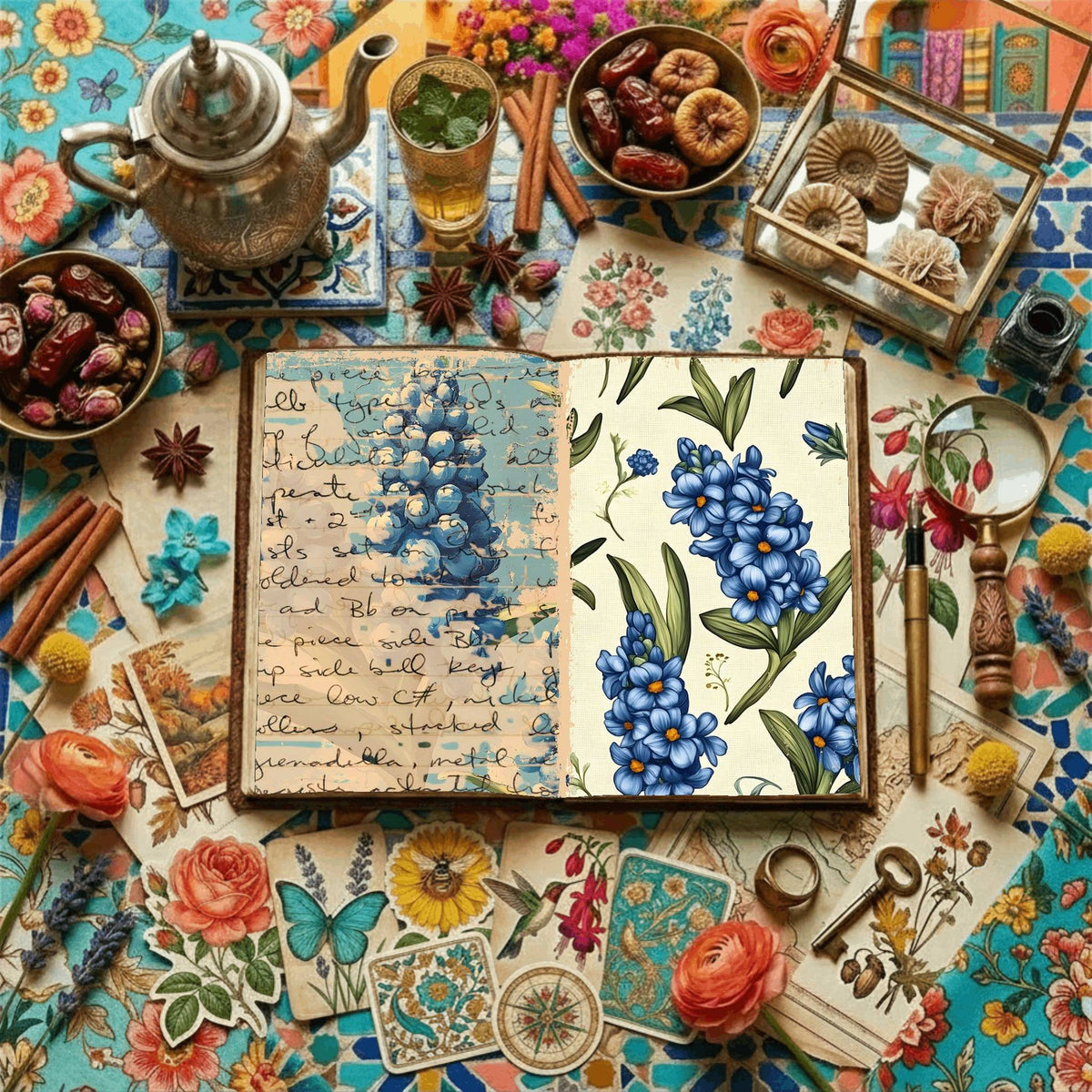 Floral Digital Papers