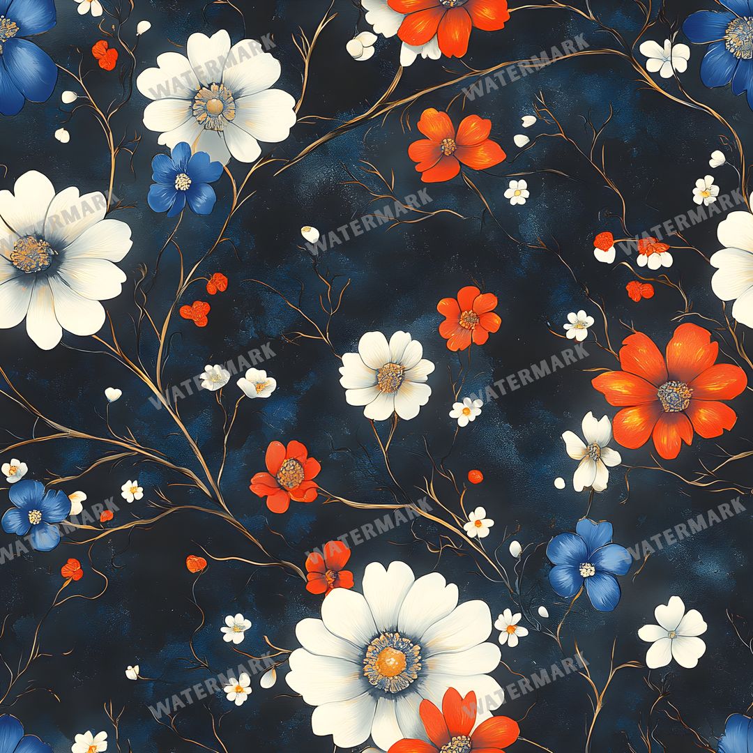Floral Seamless Pattern