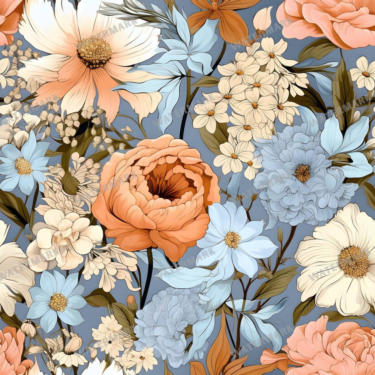 Floral Seamless Pattern