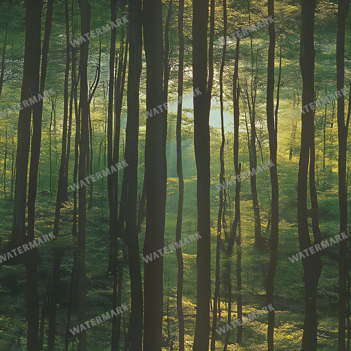 Forest Seamless Pattern