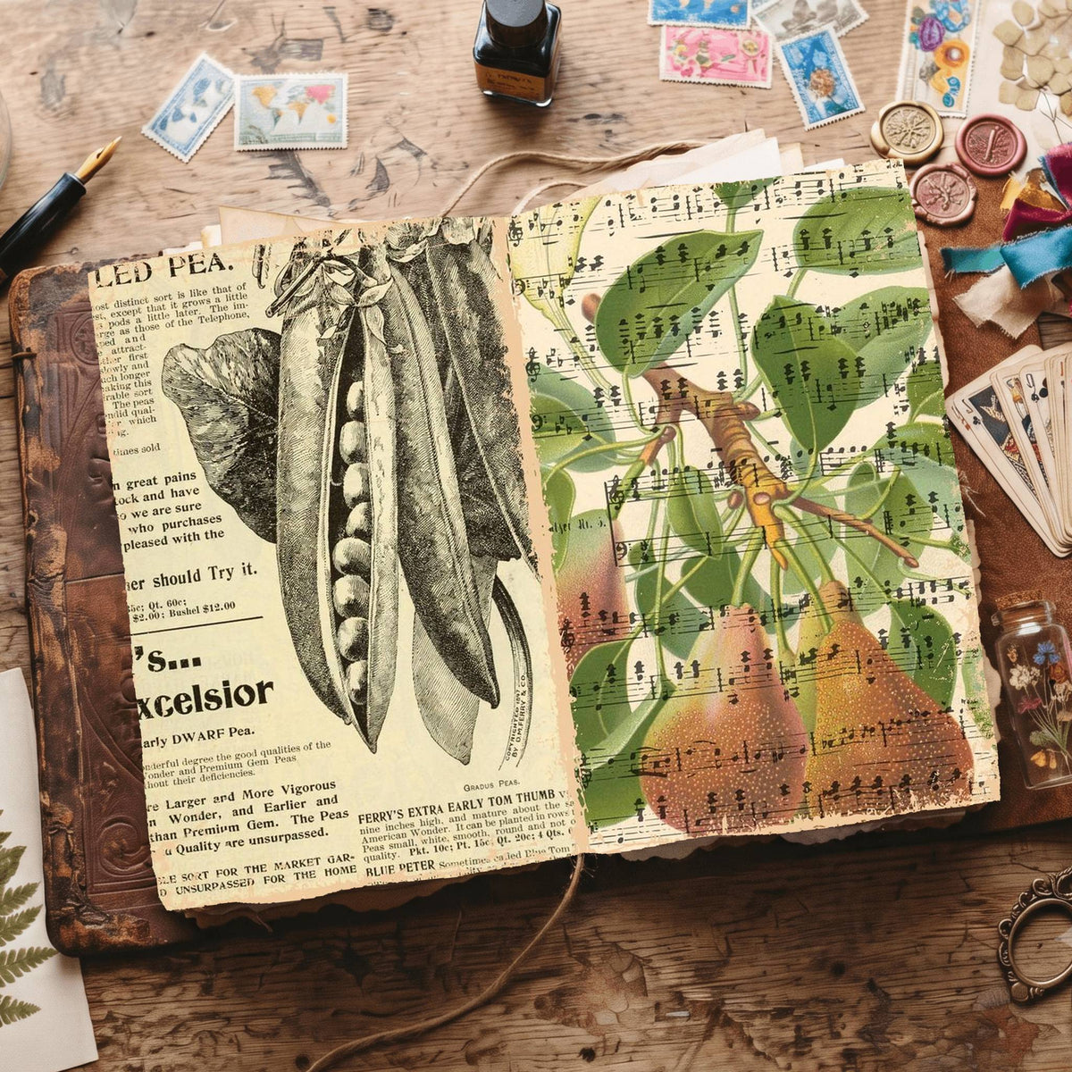 Fruit & Vegetables Digital Papers