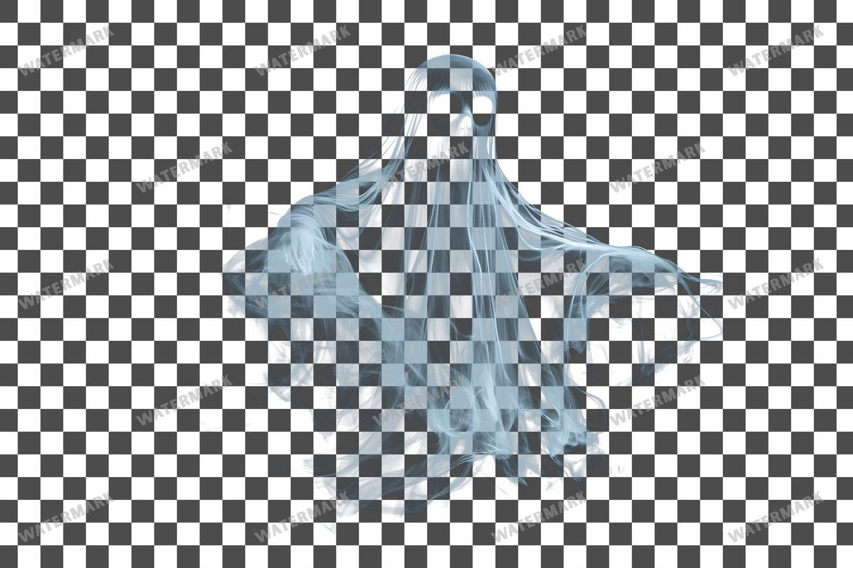 Ghostly Apparition Transparent Overlay Pngs
