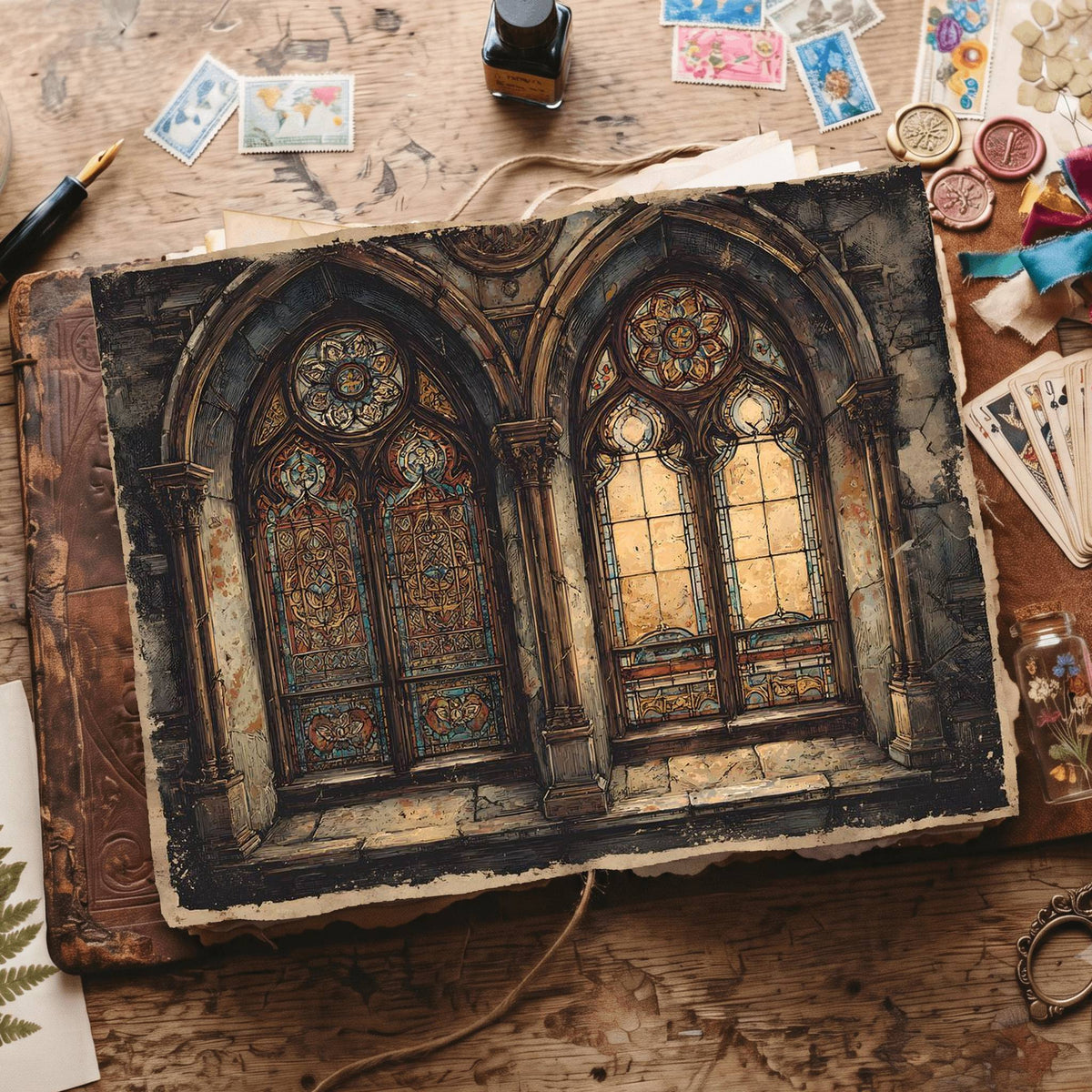 Gothic Digital Papers