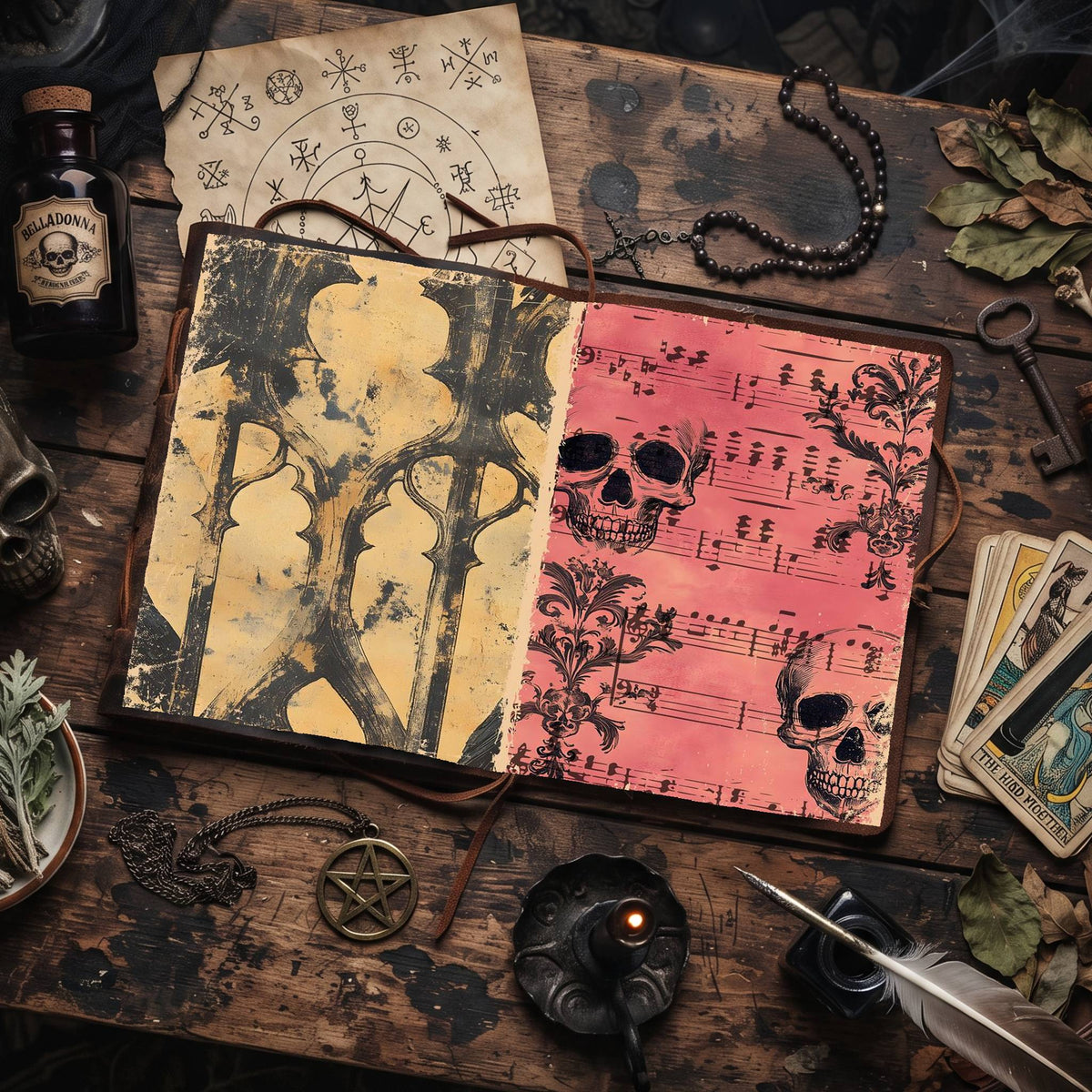 Gothic Digital Papers
