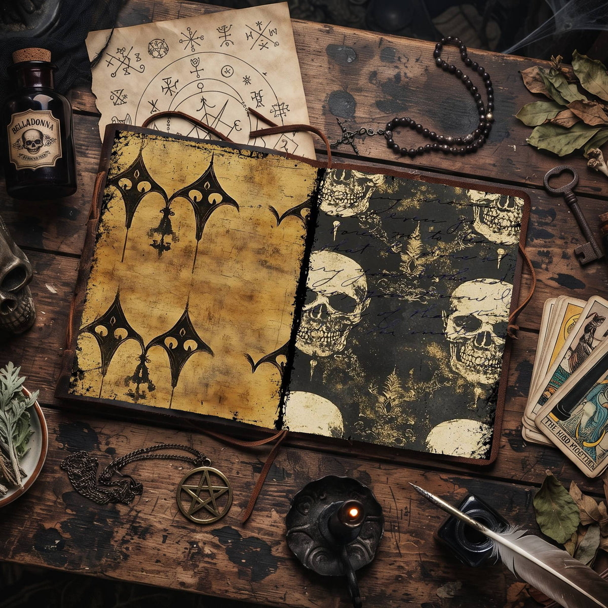 Gothic Digital Papers