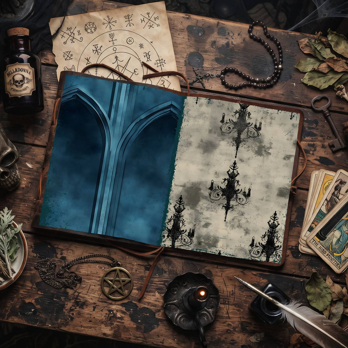 Gothic Digital Papers