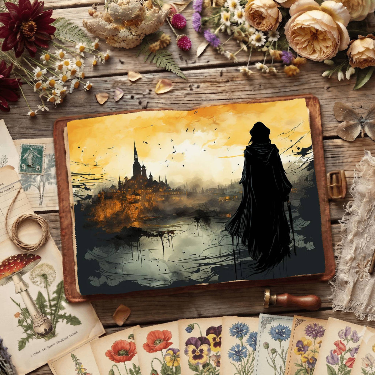 Gothic Digital Papers