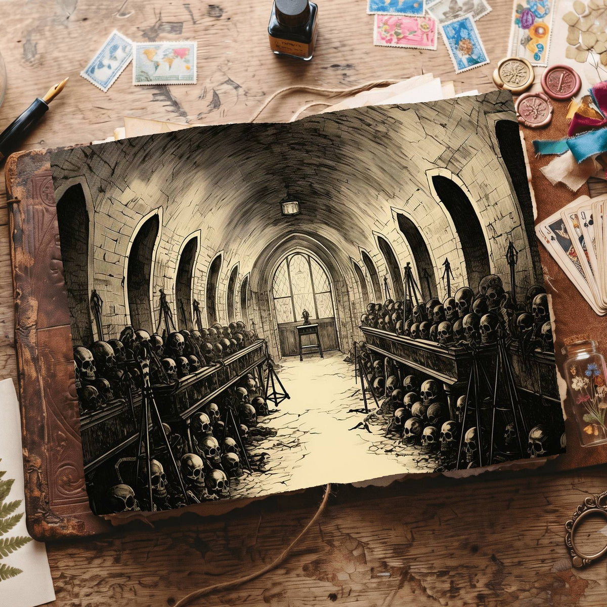 Gothic Digital Papers