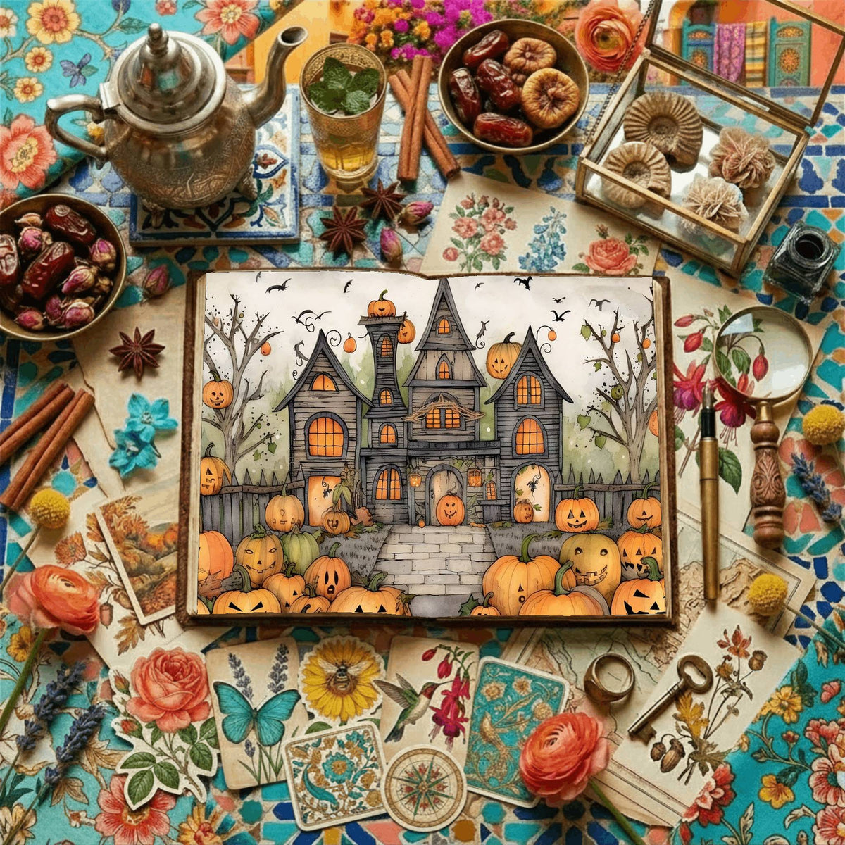 Halloween Digital Papers