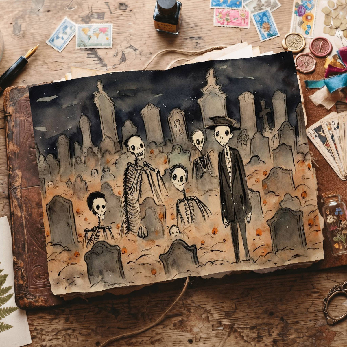 Halloween Digital Papers