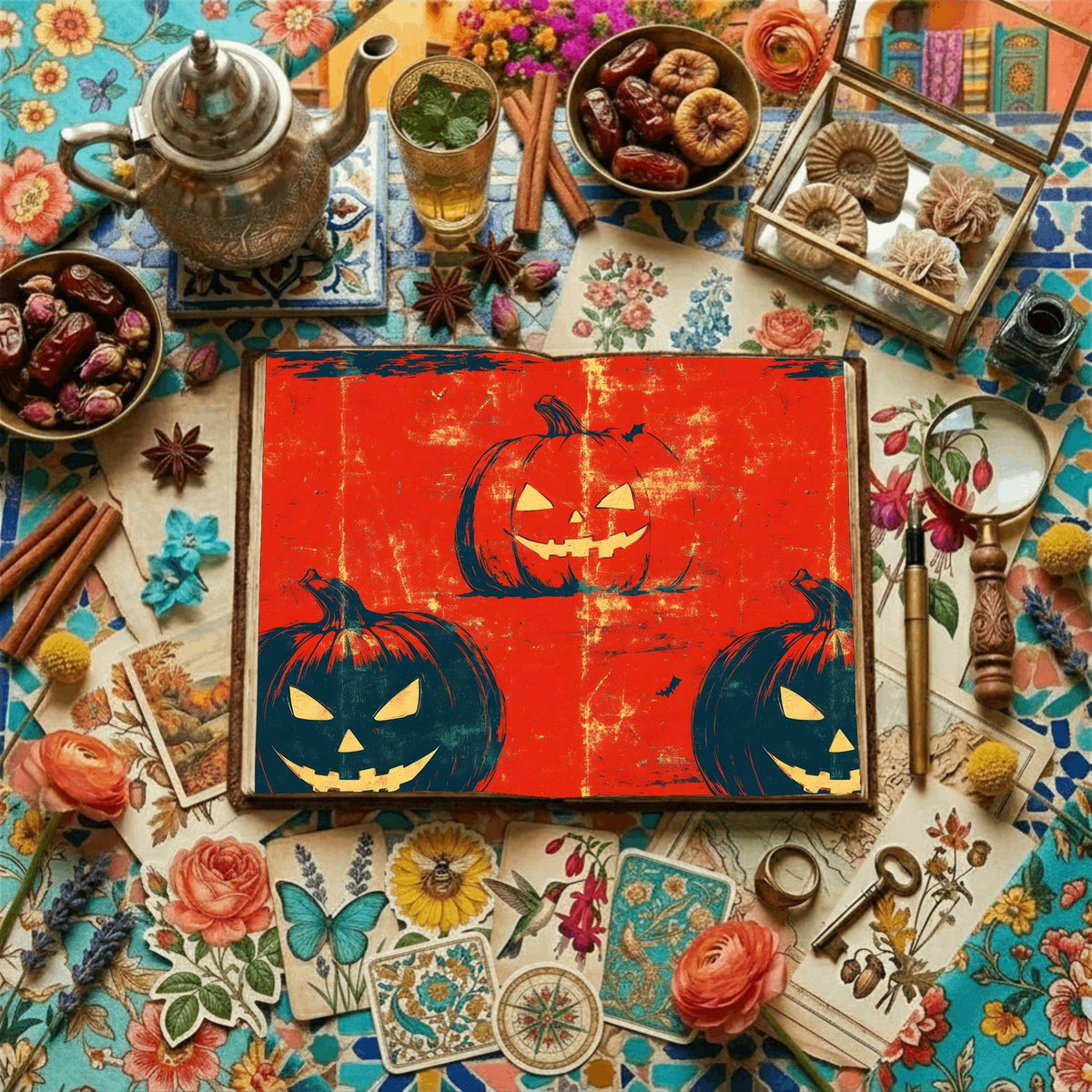 Halloween Digital Papers