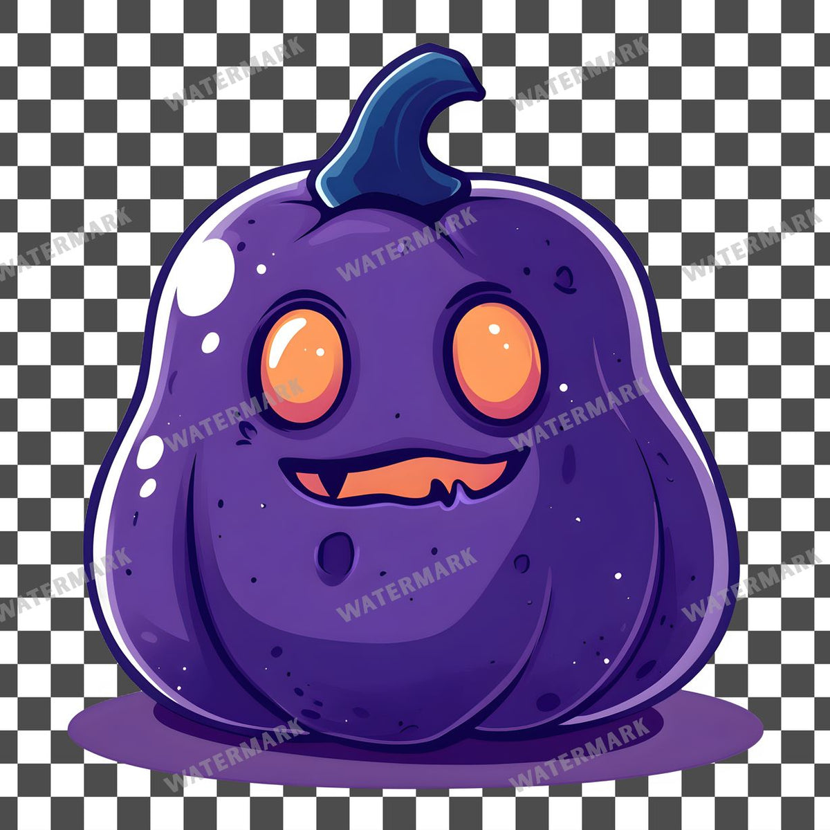 Halloween Kawaii Style Clipart Pngs