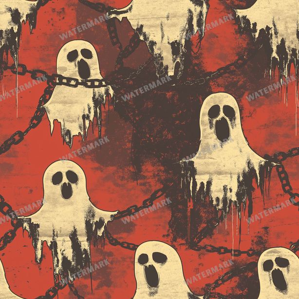 Halloween Seamless Pattern