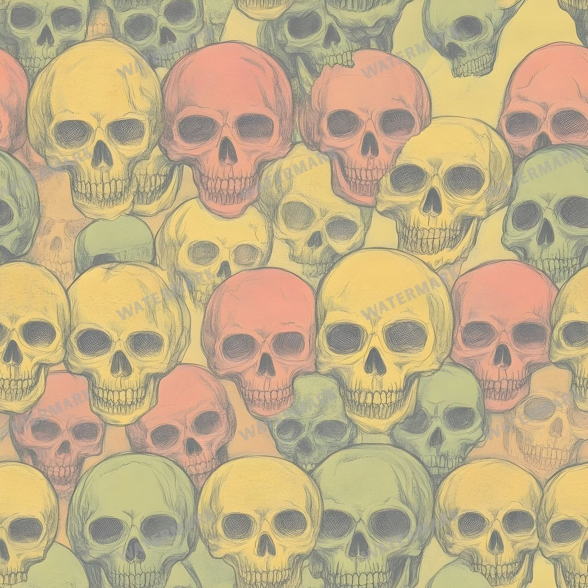 Halloween Seamless Pattern