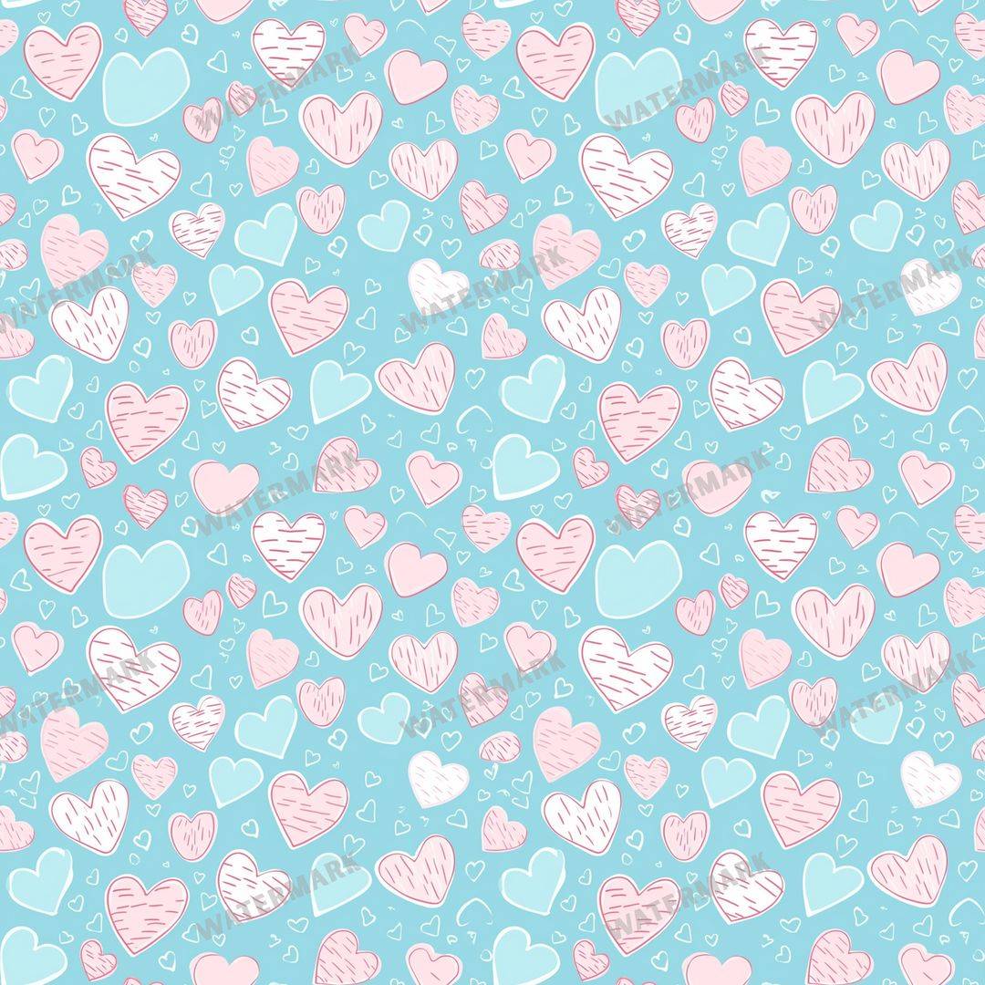 Hearts Seamless Pattern