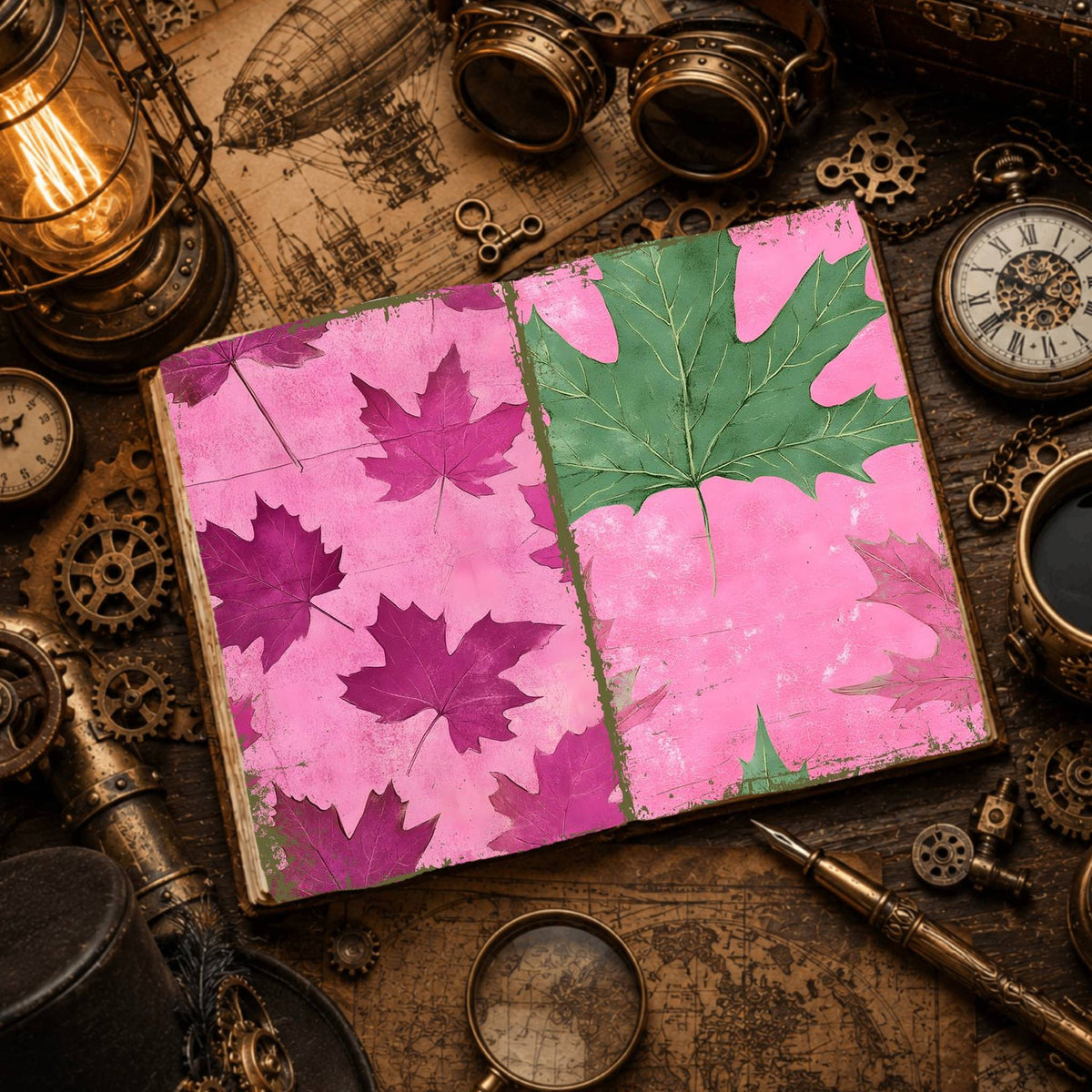 Leaves Digital Papers