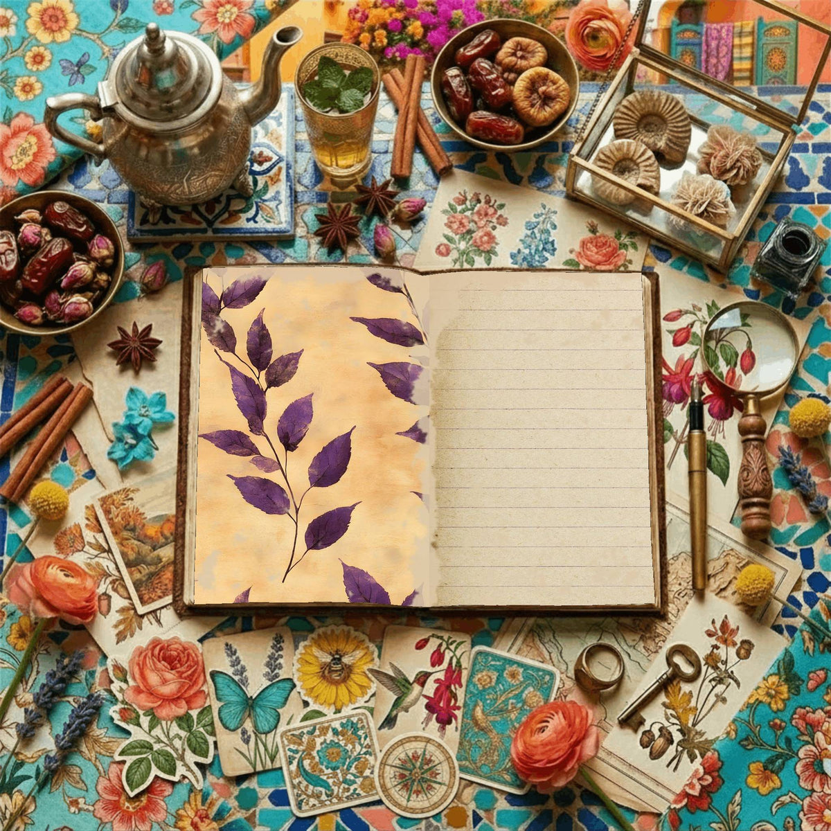 Leaves Digital Papers