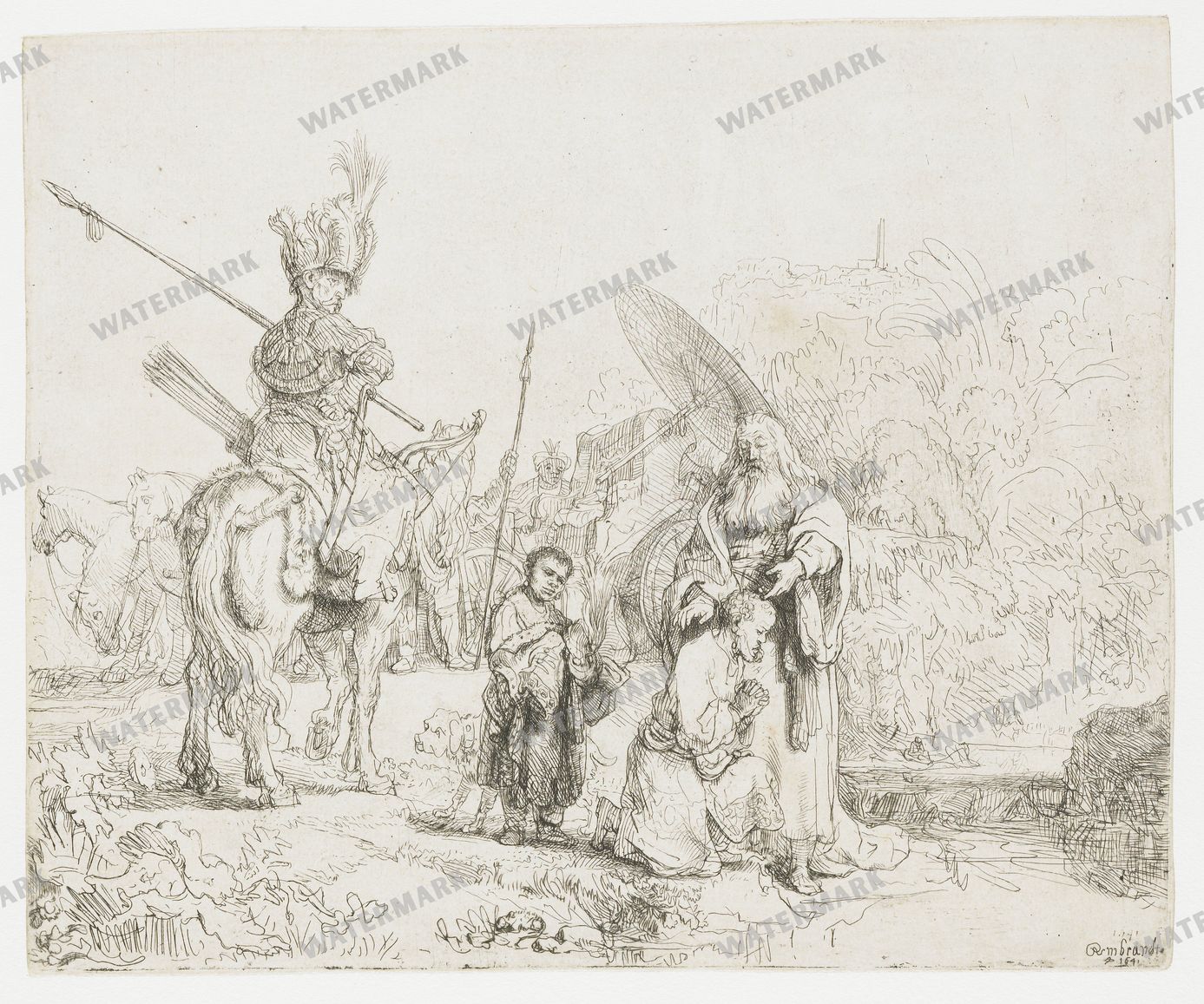 Rembrandt Van Rijn Vintage Paintings