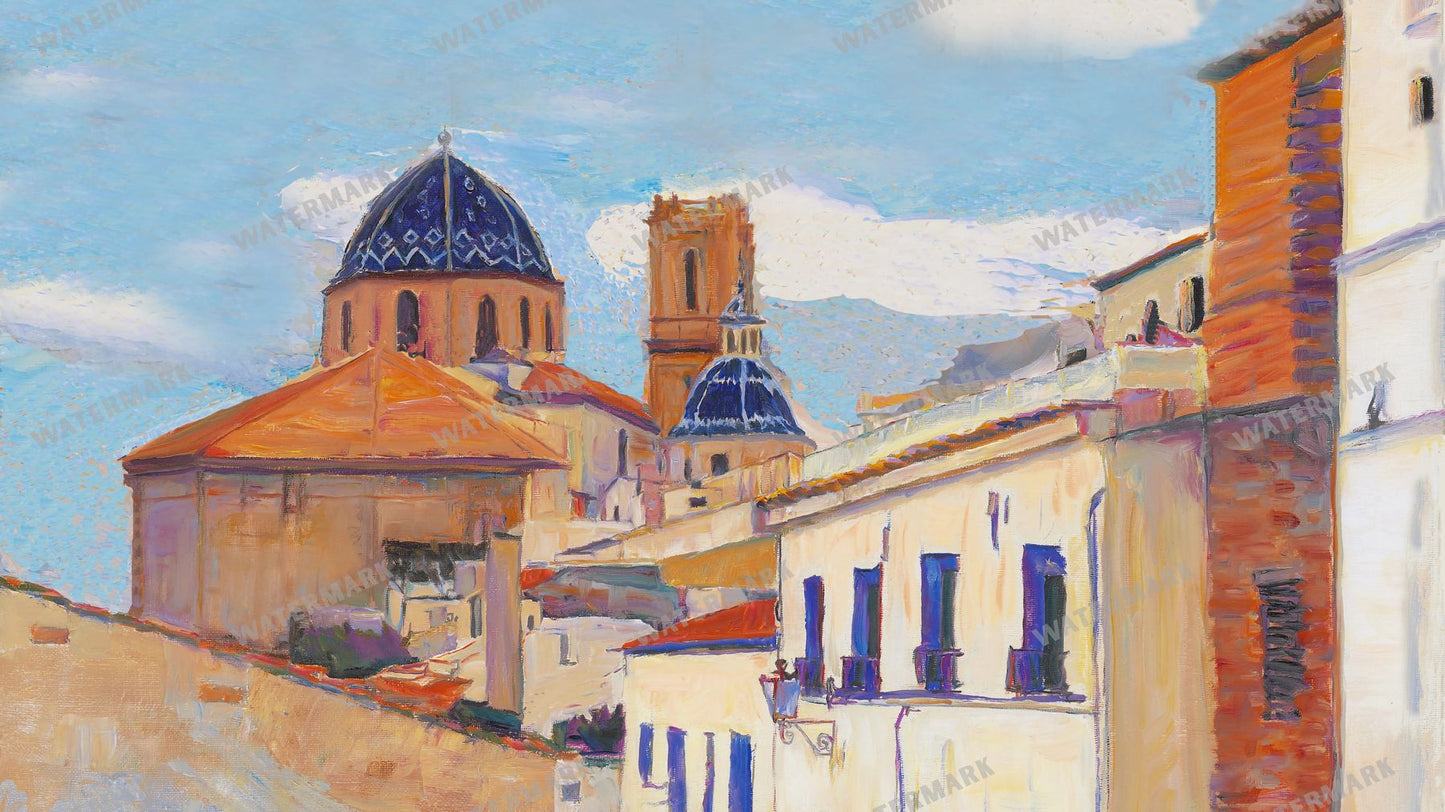 Spain Vintage Paintings Vintage Paintings