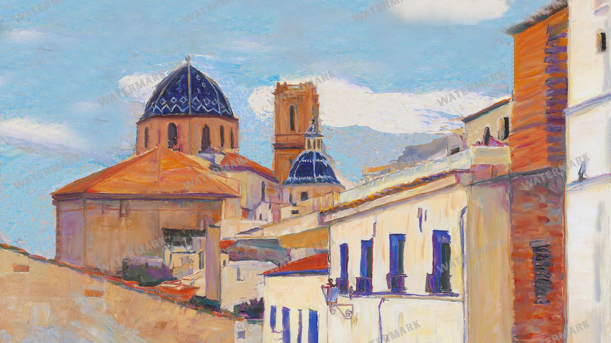Spain Vintage Paintings Vintage Paintings