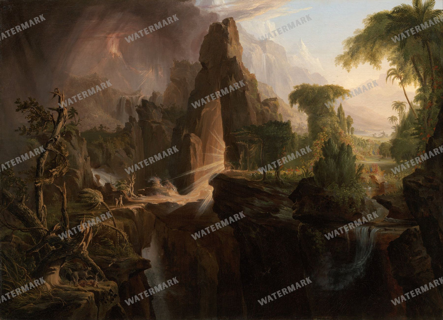Thomas Cole Vintage Paintings