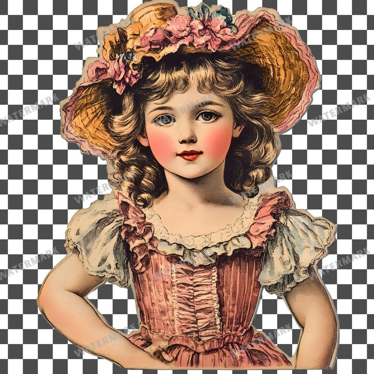 Toy Vintage Style Clipart Pngs