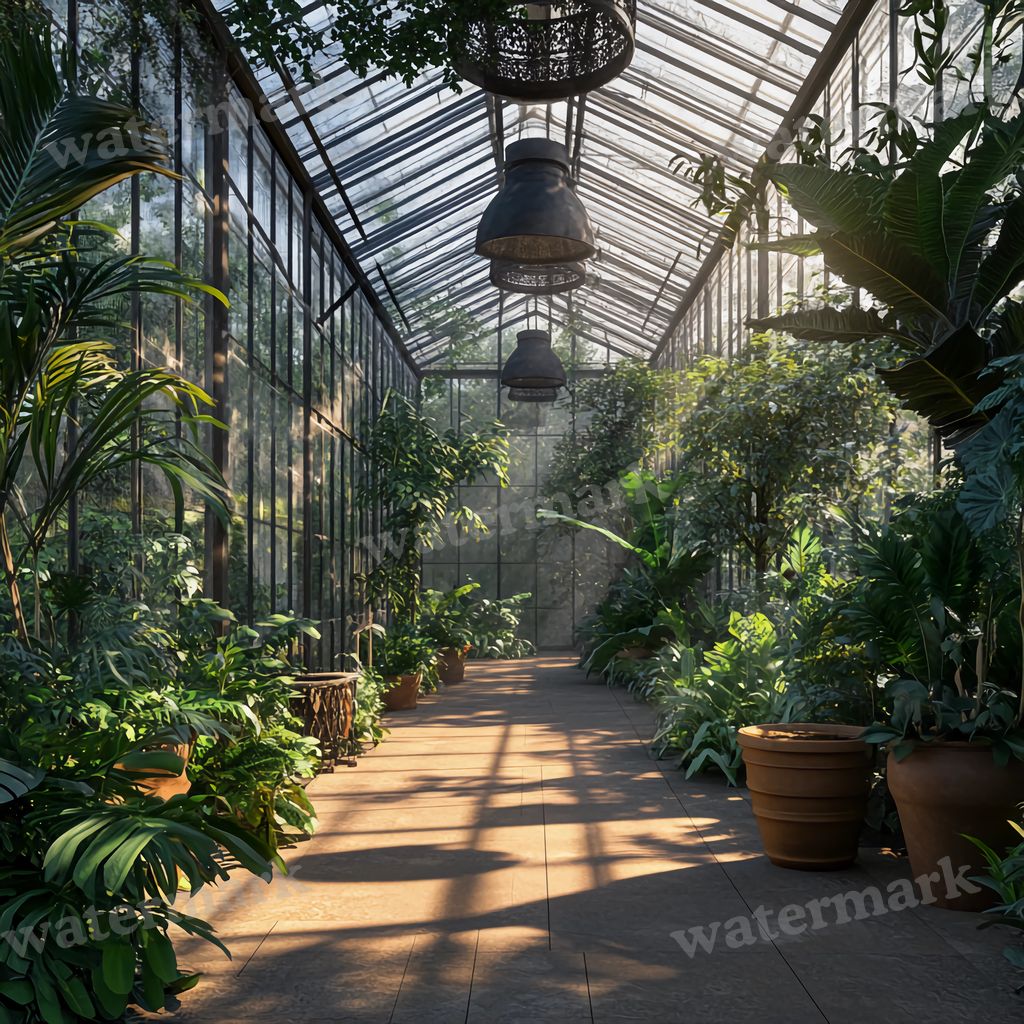 Victorian Greenhouse Backdrop Images