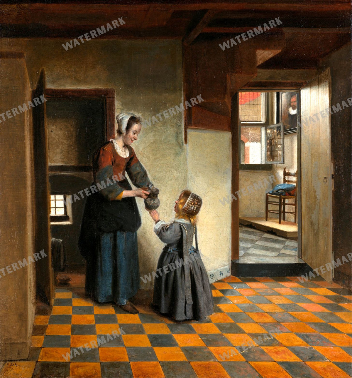 Wall Art Vintage Paintings