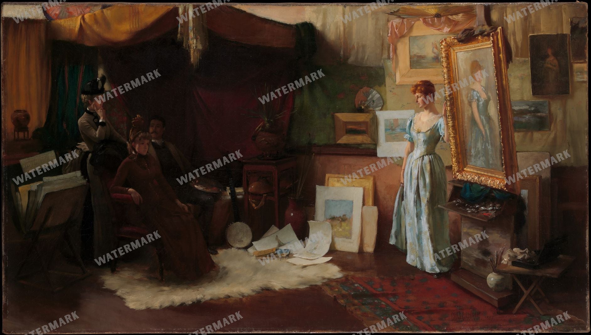Wall Art Vintage Paintings