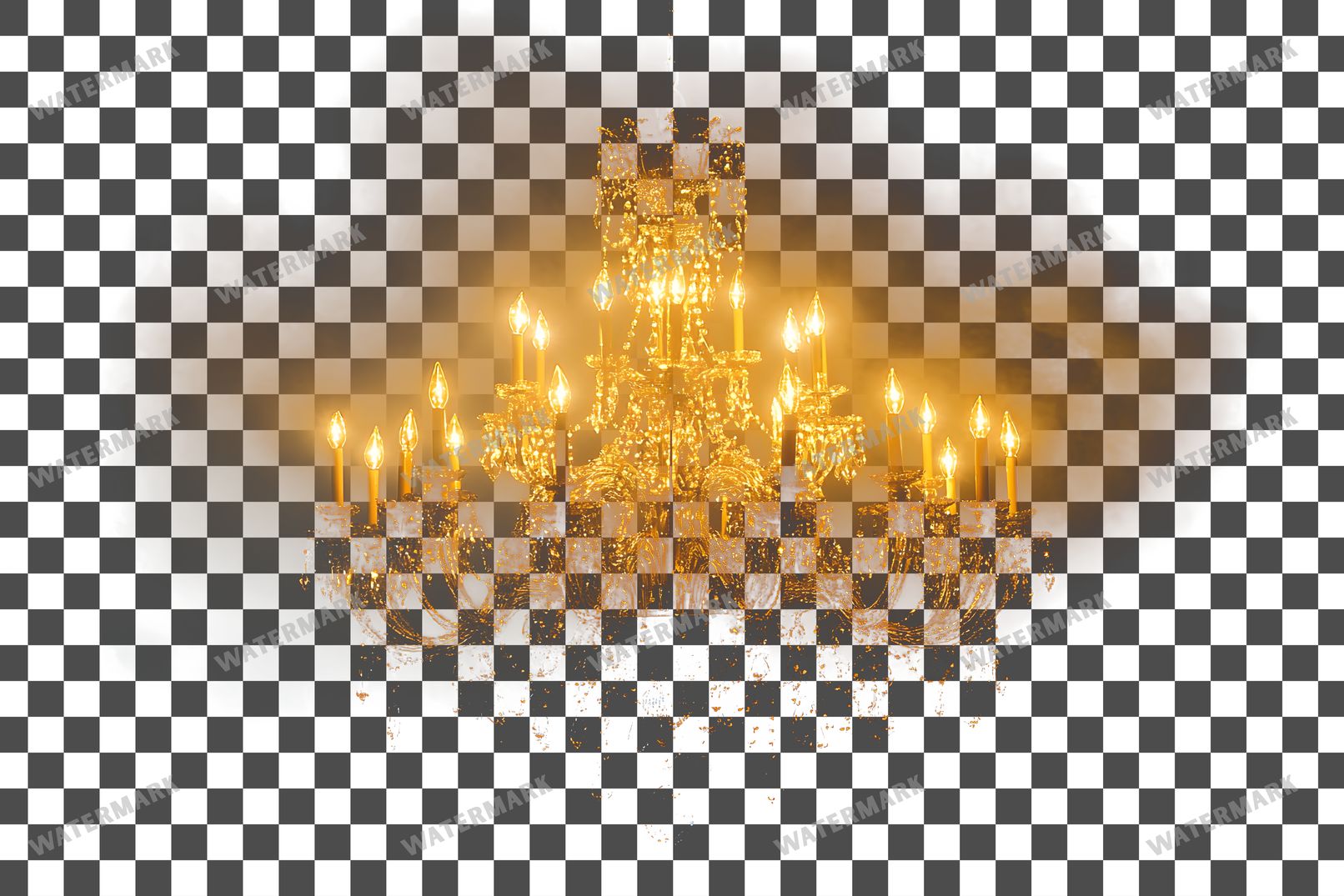 Warm Cozy Magical Disney Style Transparent Overlay Pngs