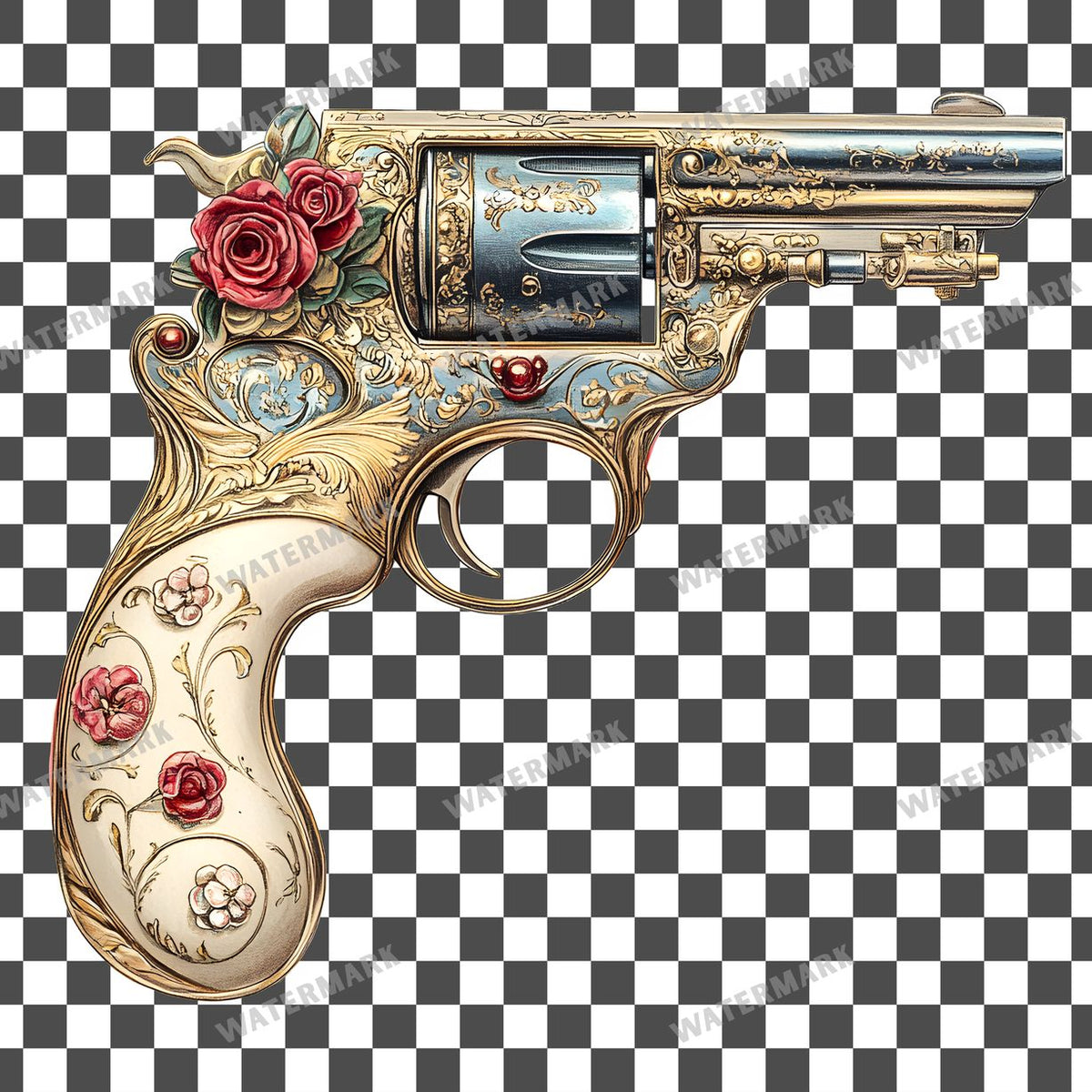 Weapon Vintage Style Clipart Pngs