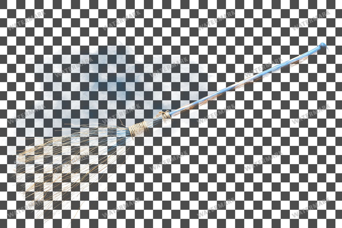 Witch Broom Transparent Overlay Pngs