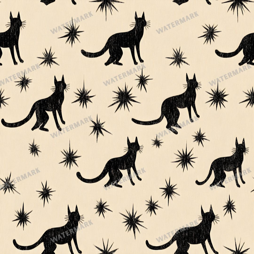 Witchcraft Seamless Pattern