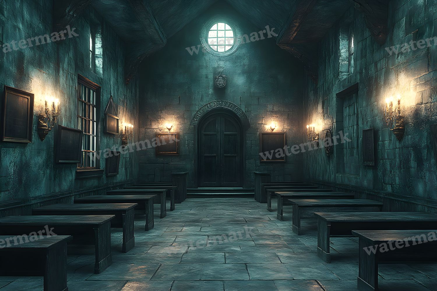Wizarding Classroom Backdrop Images