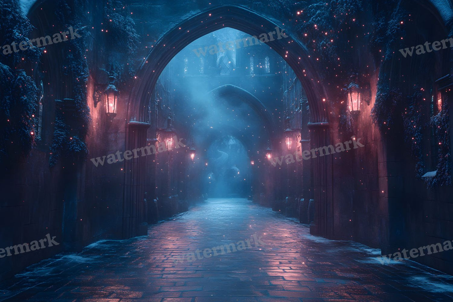 Wizarding School Backdrop Images