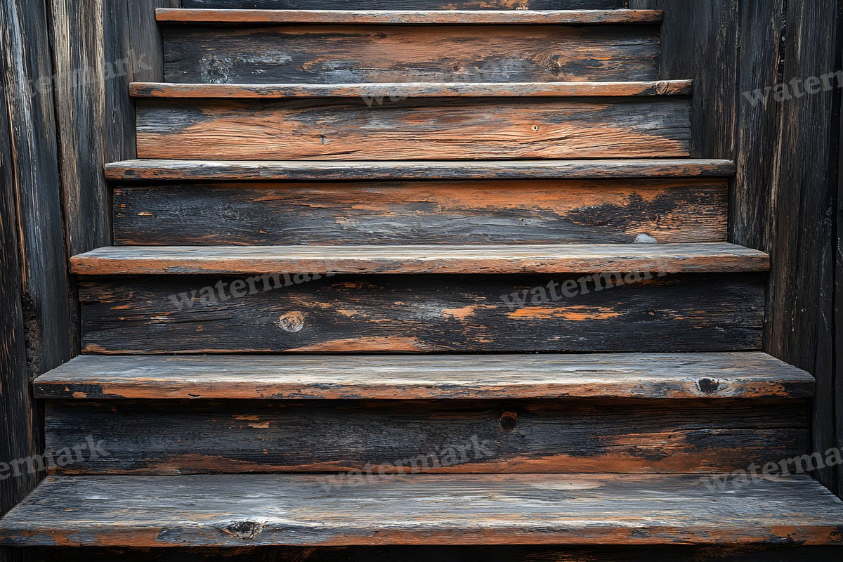 Wooden Stairrustic Vintage Backdrop Images