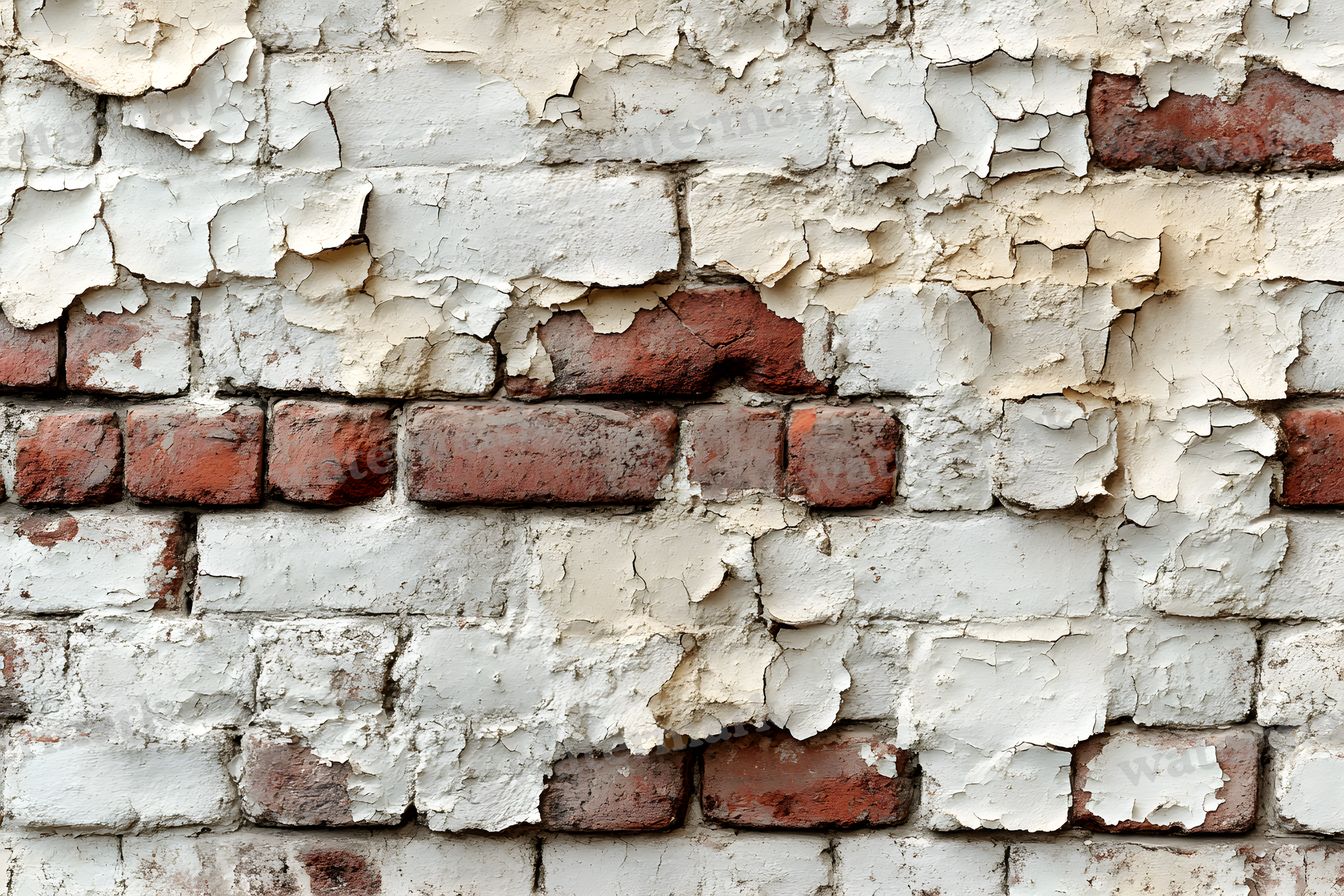 Aged Whitewashed Bricks Backdrop Images