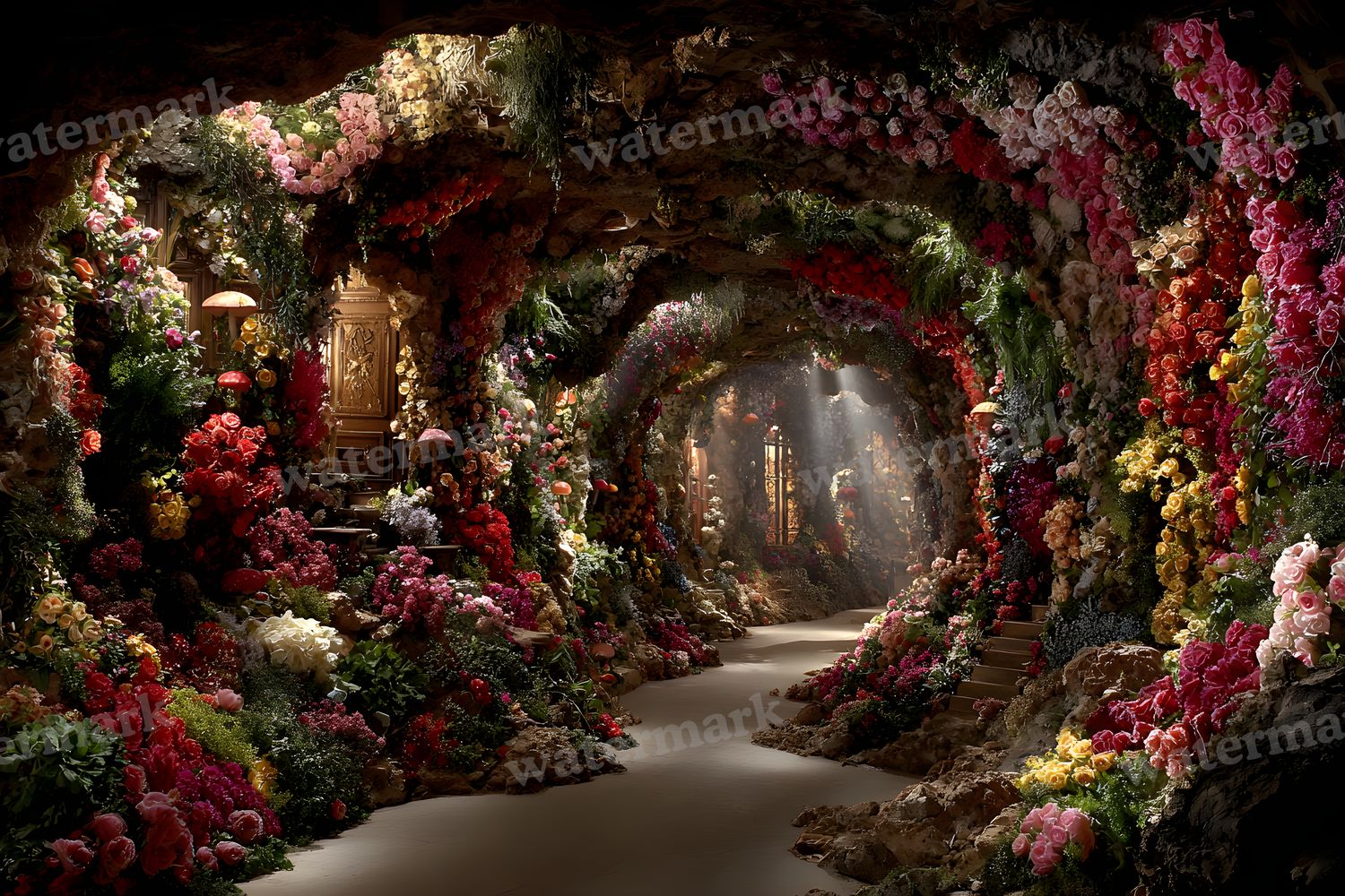 Alice Wonderland Magical Backdrop Images