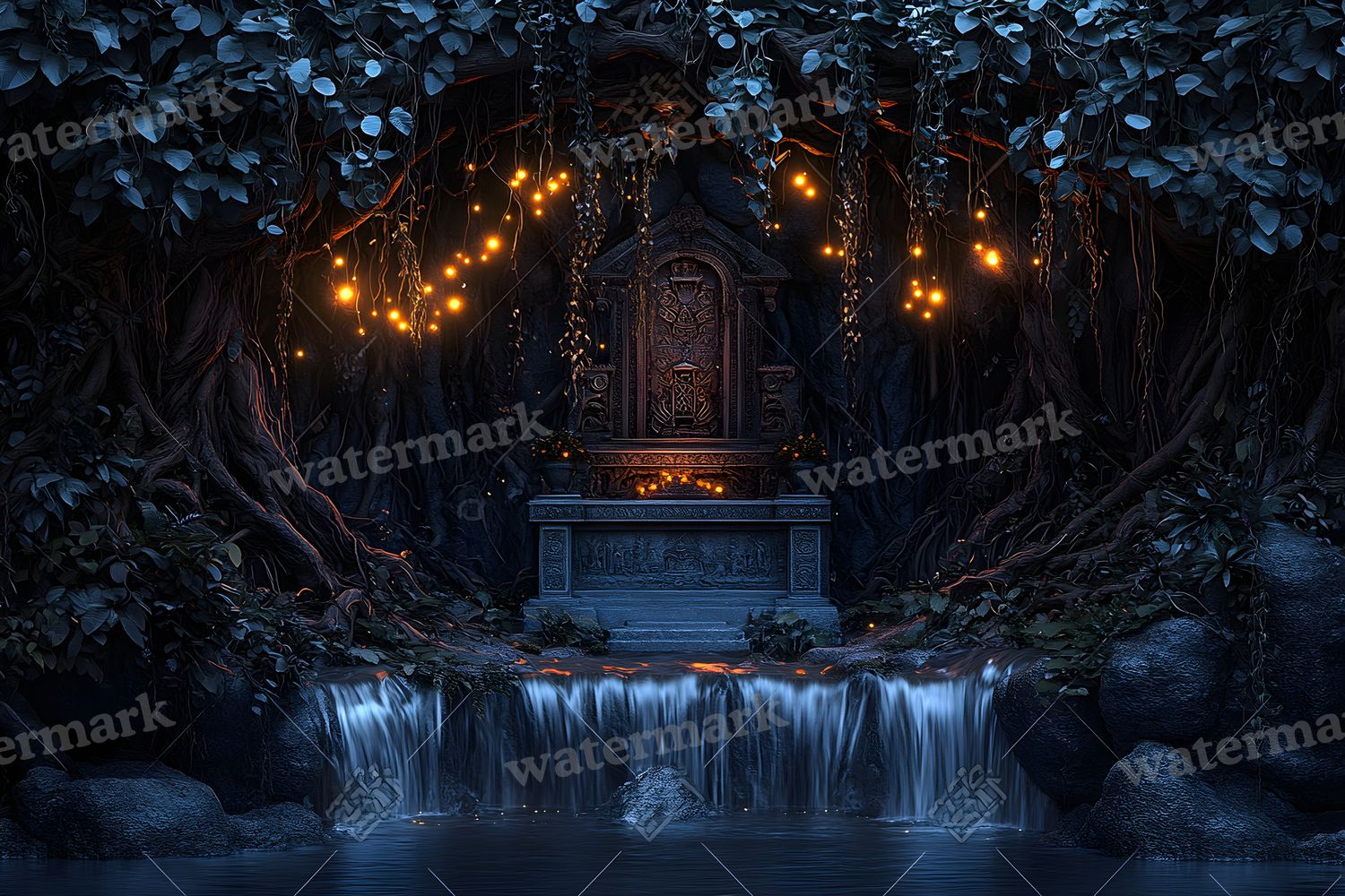 Amazonian Sacred Grove Backdrop Images