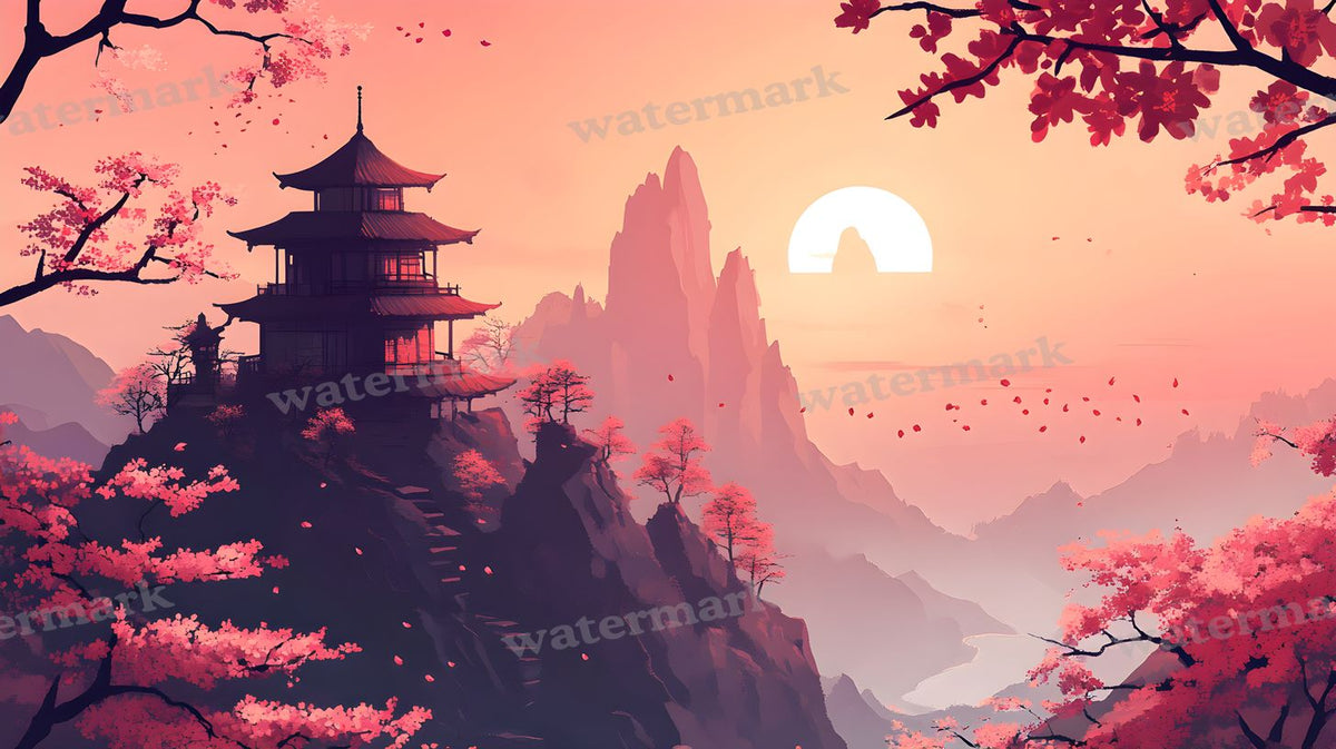 Ancient Dojo Backdrop Images