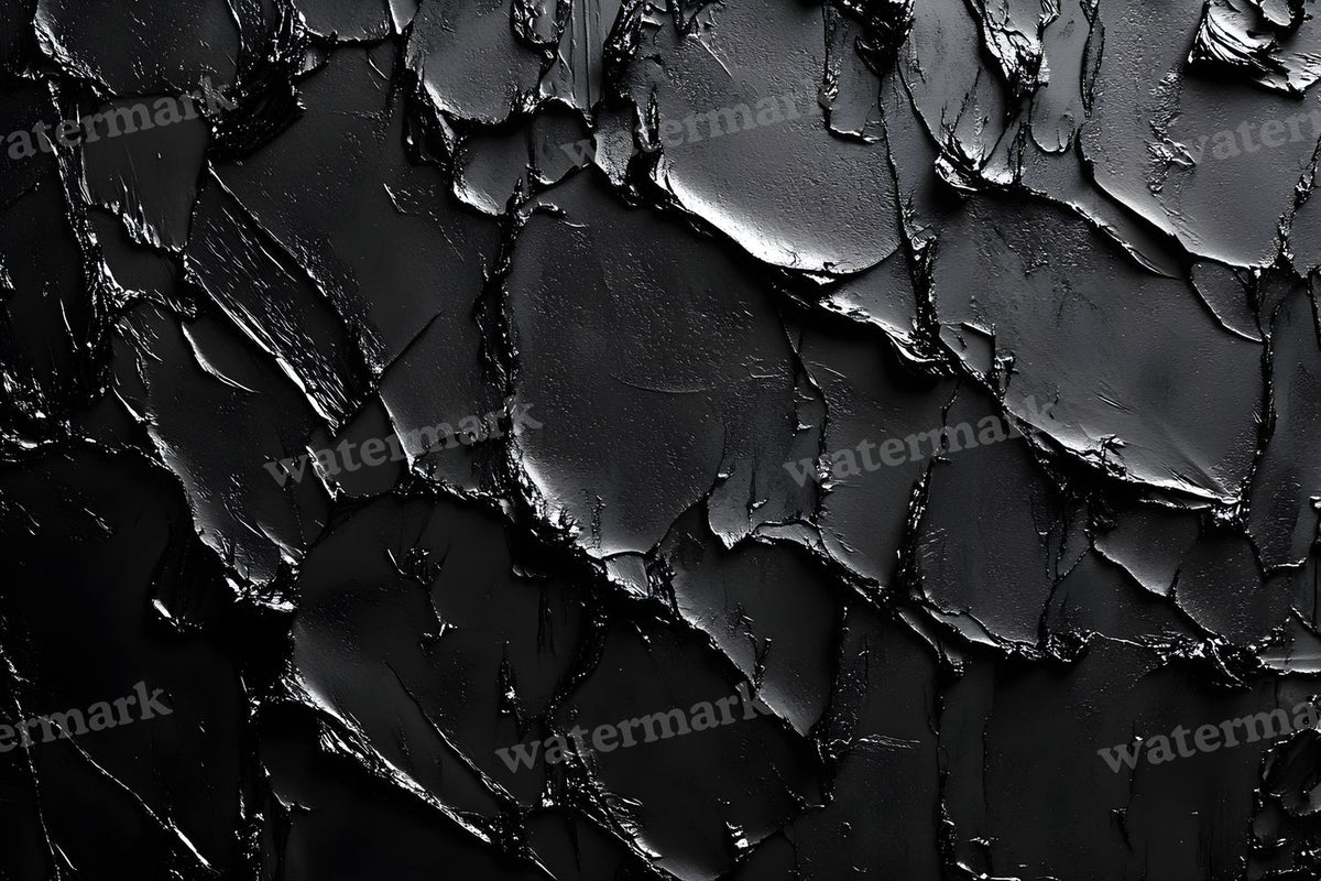 Black Texture Ethereal digital photo backdrop for photo editing, preview 18
