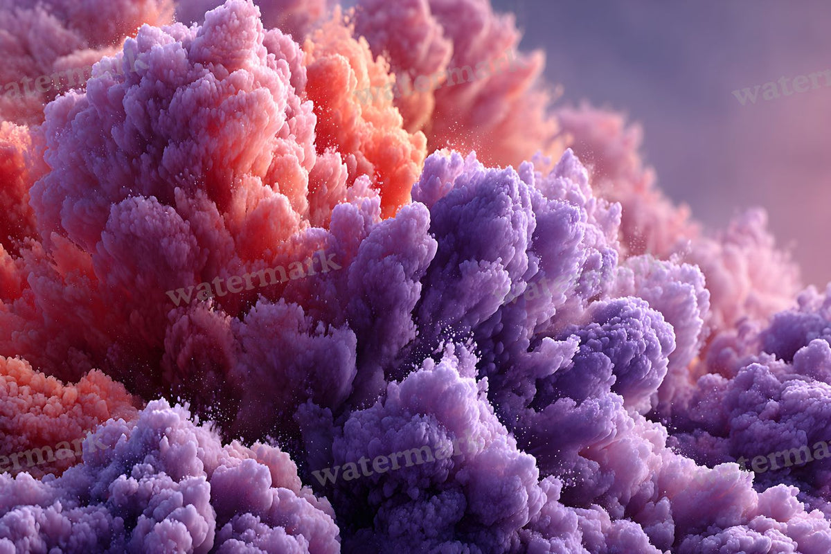 Purple Smoke Action Backdrop Images