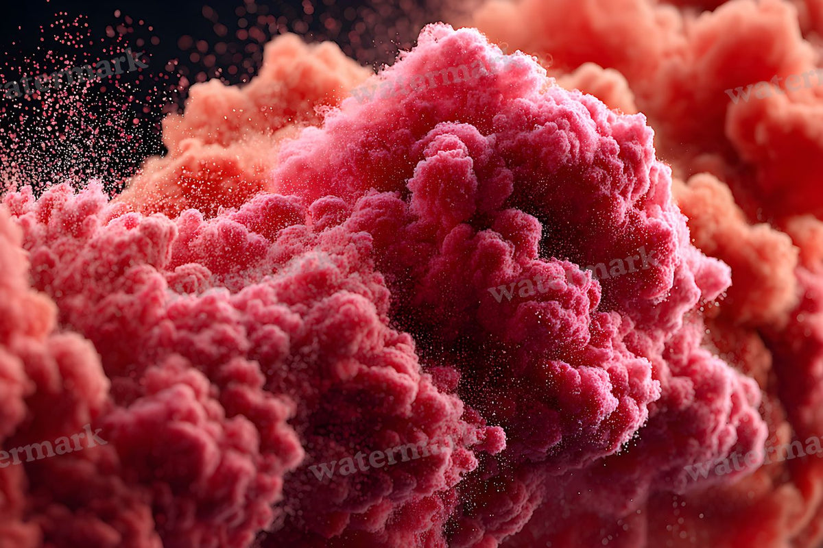 Ruby Smoke Action Backdrop Images