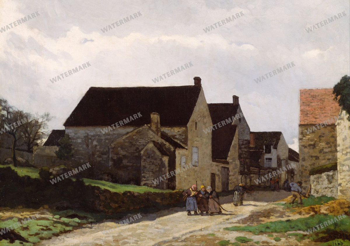 Alfred Sisley Vintage Paintings